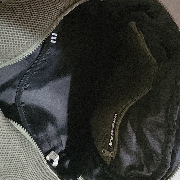 Adidas Backpack‎ Olive Green Travel School Lightweight Everyday Carry Bag - Picture 5 of 7